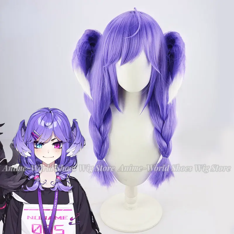 Prop En Cosplay - Vtuber Selen Tatsuki Cosplay Peruğu, NIJISANJI