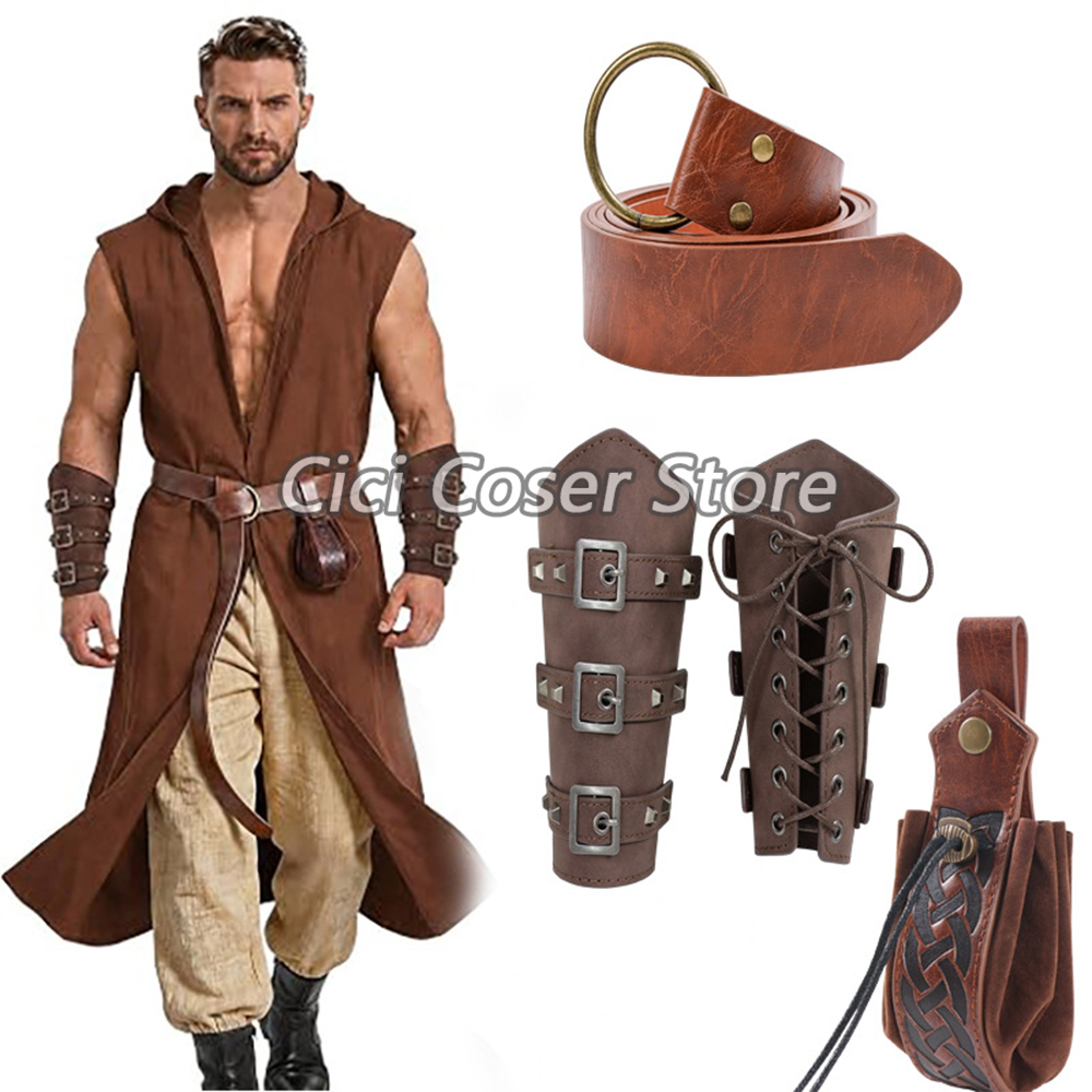 Orta Çağ PU Deri Kemer, Kol Ko - Prop For Cosplay incelemesi ve fiyatı