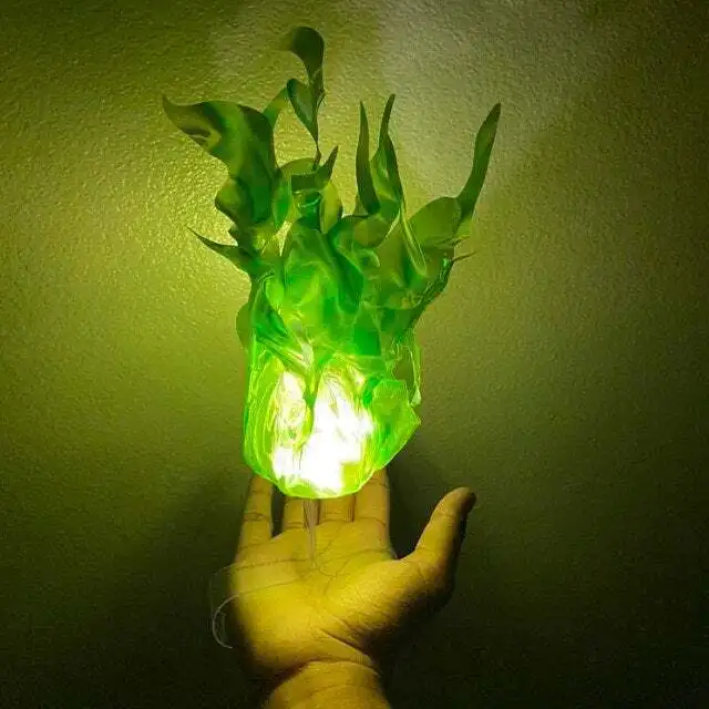 Yeni LED Işıklı Alev Topu, Cad - Cosplay Flame Prop incelemesi ve fiyatı